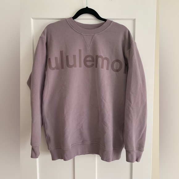 lululemon athletica Tops - Lululemon All Yours Crew Graphic Sweatshirt